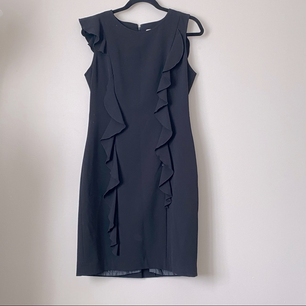 Calvin Klein Black Sheath Dress